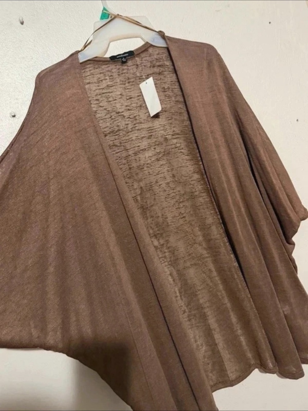 Brown Sheer Kimono Cardigan – New With Tags